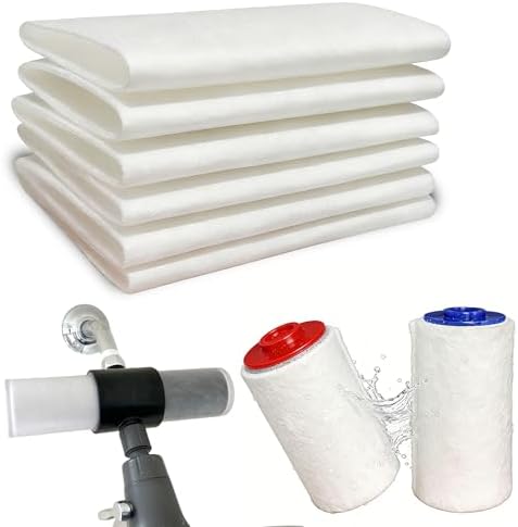 xcivi 6PCS Pre Filter Sleeves for Weddell Duo Red & Blue Shower Filter by xcivi