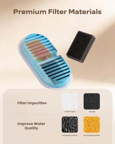 Cat Fountain Filter Replacement: Wireless Pet Water Fountain Filter - Image 5