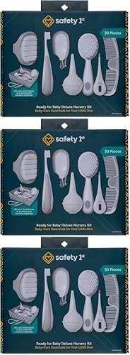 Safety 1st Ready for Baby Deluxe Nursery Kit (Pack of 3) by Safety1st