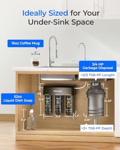 Waterdrop TSB-PF Under Sink Water Filter System, Reduces 80+ Impurities - Image 6