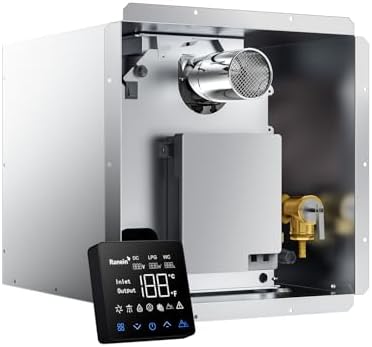 Ranein RV Tankless Water Heater, 65,000 BTU, 3.9 GPM, CSA, Model RA65EH by Ranein