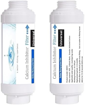 Misting System Calcium Inhibitor Filter Mister Water Filter 2 Packs by RUITN