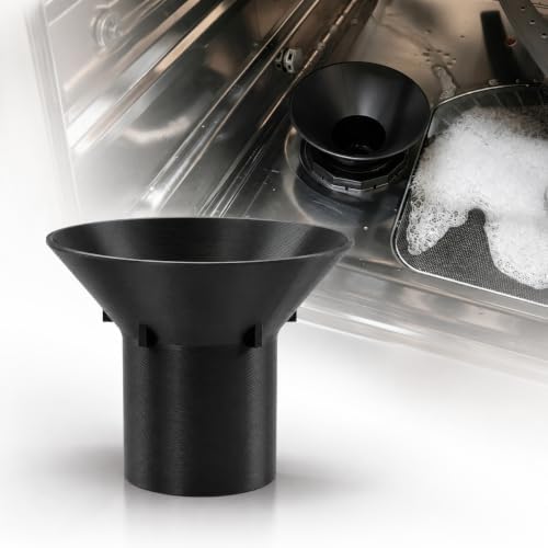 Dishwasher Salt Funnel Compatible with Bosch and Compatible withSiemens Dishwashers, 45mm Opening Refilling Tool for Water Softener System, Black by Unknown