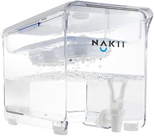 Nakii Water Filter Dispenser with 2 Filters - 18-Cup Water Dispenser with 300 Gallons Capacity Long-Lasting NSF-Certified Filters for Cleaner and Healthier Drinking Water - Faster Filtration, BPA-Free - Image 4