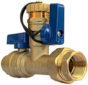 3/4 inch IPS Isolator Tankless Water Heater Service Valve Kit – 3/4'' FNPT X FNPT Thread Brass Isolation Set with Pressure Relief Valve | Pipe Fittings, Supplies & Spare Parts - Image 6