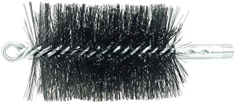 Weiler 44156 3" Double Spiral Flue Brush, .012 Steel Fill, Made in The USA by WeilerAbrasives