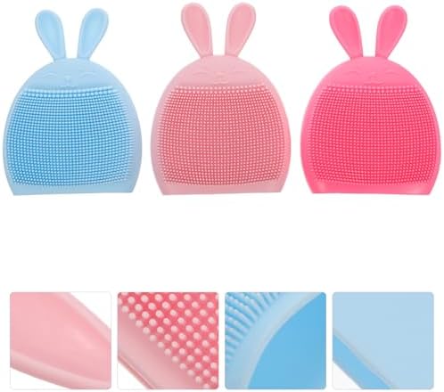Baby Kids Bath Brush 3pcs Silicone Gentle Massage for Bath Time Xmas - Image 6