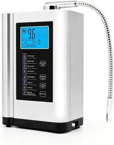 Alkaline Water Ionizer Machine for Home, pH Adjustable 7 Settings Filter by Unknown