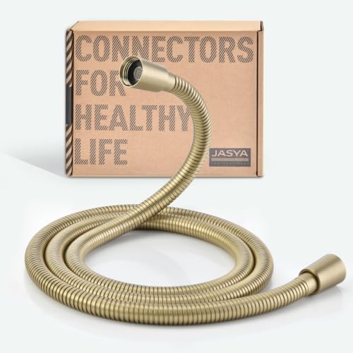 31 Inches 304 Stainless Steel Shower Hose Extra Short Gold - Image 7