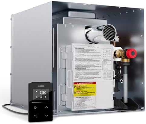 ORBEK RV Tankless Water Heater, Propane, High Altitude, 12V DC by ORBEKTanklessWaterHeater