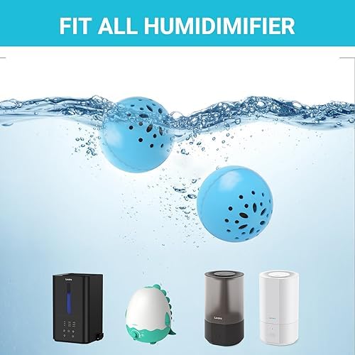 Livatro Humidifier Cleaning Ball – Fight Humidifier Mold and Bacteria with Humidifier Cleaner, Prevents Hard Water Build-Up, Eliminates White Dust, Removes Odor, For All humidifiers, Fish Tank - Image 6