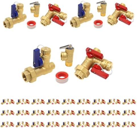 30 Sets Niikappu Tankless Water Heater Valve Kit, 3/4"FIPxSweat(TOOL033-30) by Unknown