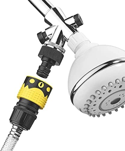 CONAIRPRO Dog & Cat Deluxe Indoor/Outdoor Pet Washer, Dog Shower Attachment with Dual Connectors to Easily Attach, Soft Rubber Massage Fingers, Dual Spray Modes - Image 6