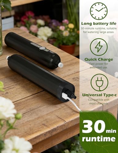 Rechargeable High Reach Plant Waterer for Hanging Plants, 10 Ft Hose - Image 4