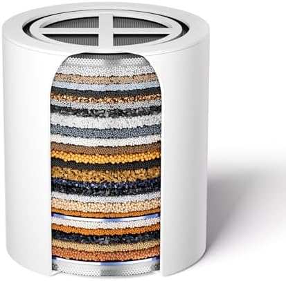 30 Stage Shower Filter Cartridge, High Output Replacement Cartridge, Shower Water Softener, Improve Your Skin, Hair and Nails by AISMIHO
