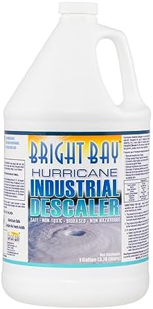Descaler, Tankless Water Heater - Hurricane Industrial -1 gal. - plus Engine Flush, AC Coils, & More - Aluminum/Copper Safe, No Harsh Acid by Unknown