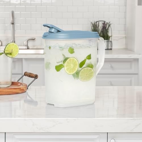 Sterilite Hinged Pitcher with Handle for Home & Kitchen, 1 Gallon, 12-Pack - Image 5