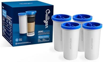 Culligan ZeroWater Replacement Water Filter Removes PFAS 4-Pack​ by CulliganWater