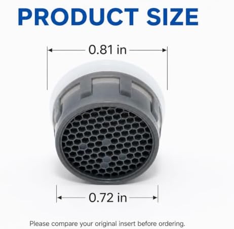 6PCS 216721 Faucet Aerator Insert for Moen Faucets - Image 2