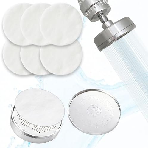 xcivi 30PCS Filtered Sediment Pad for AquaHomeGroup Filtered Shower Head by xcivi