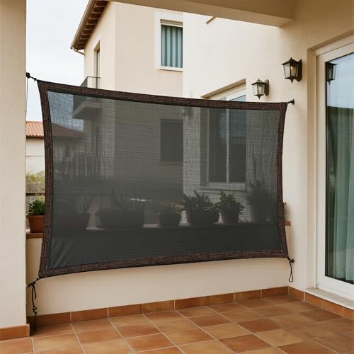 winemana Shade Cloth for Garden, 4x10 FT Breathable Mesh Tarp Plants Cover - Image 4