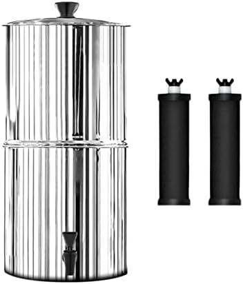 Stainless Steel Gravity Filter System by Unknown