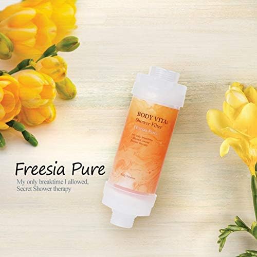 Vitamin Shower Filter for Reduces Dry Itchy Skin, Dramatically Improves the Condition of Your Skin and Hair Freesia Pure - Image 3