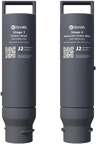 A. O. Smith AOS-HERO-S1S3 Genuine Replacement | Stage 1 & 3 RO Carbon Block by AOSmith