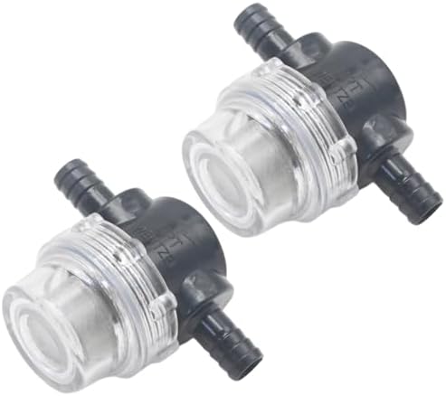 Hoypeyfiy 1/2 Inches Water Pump Strainer 2PCS for 12V DC 80 PSI Camper Marine Boat Lawn, 80 Mesh Filter - Image 6