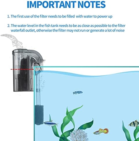 Boxtech Aquarium Hang On Filter with Activated Carbon - Image 6