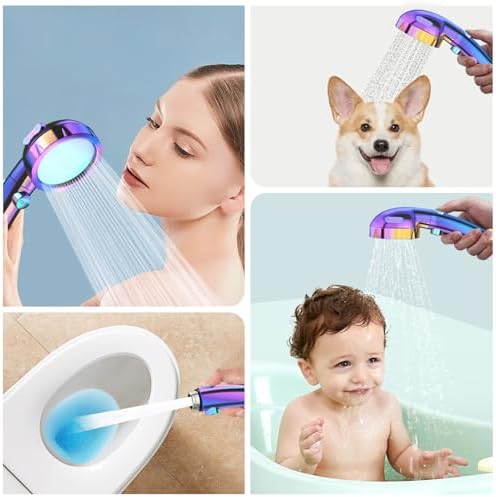 SINGSUO High Pressure Handheld Shower Head with On Off Switch - Image 4