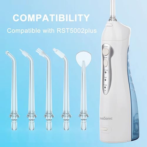 Replacement Tips for AquaSonic Aqua Flosser, 5 Tips Combo - Image 2