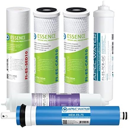 APEC Water Essence Series 75 GPD 6-Stage RO System Bundle with High Capacity Replacement Pre-Filter Set - Image 2