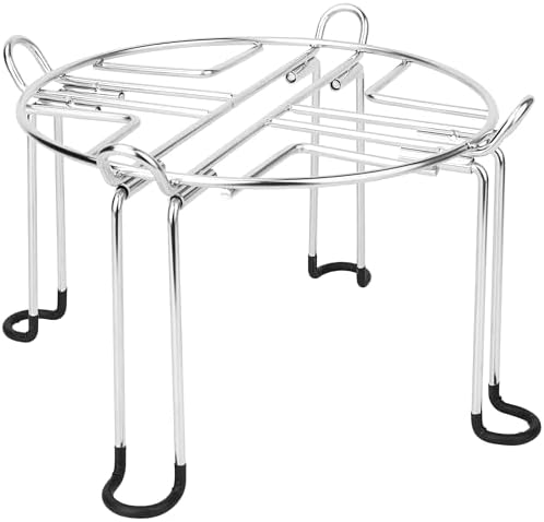 Water Filter Stand 6" Tall by 9" Wide Compatible with Berkey Big, Royal and Travel System, Countertop Stainless Steel Stand for Gravity Fed Water Water Coolers with Max 9" in Diameter by Omoojee