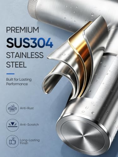 Cobbe Kitchen Faucet with Water Filter, Pull Down Sprayer, Brushed Nickel Stainless Steel Kitchen Sink Faucet with Built-in Filter for Drinking Water, Reduces Chlorine & Lead, NSF Certified - Image 5