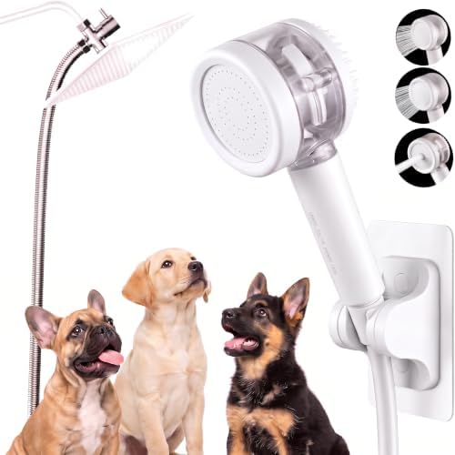 Dog Shower Attachment with 3 Modes by Unknown
