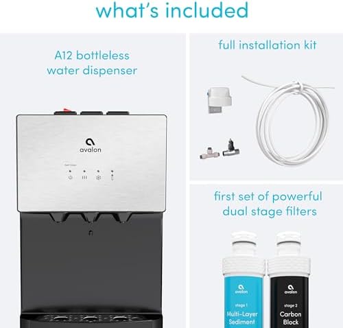 Avalon A12 Countertop Bottleless Water Dispenser, 3 Temperatures, Self Cleaning, Stainless Steel - Image 5