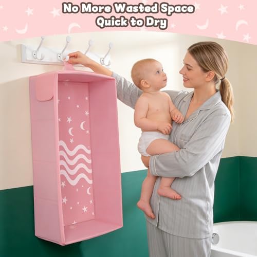 Collapsible Baby Bathtub with Toy Net, Portable Bathtub for Baby Shower - Image 5