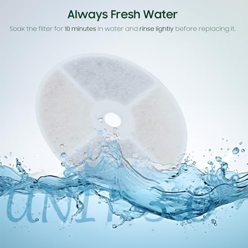 10 PCS Plastic Reduced Version Pet Cat Water Fountain Filters Fit For Solo 2/Solo SE,3 Pro/2S/3, Including Replacement Filters and Replaced Foam Pump Filter (10 pcs) - Image 7