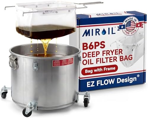 MirOil B6PS Filter Bag & Frame Combo, No Pot Included by MirOil