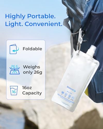Waterdrop Collapsible Water Pouch - Image 2