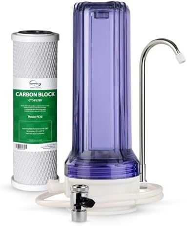iSpring CKC1C Chlorine Removal Countertop Water Filter System, 10000 Gal by iSpring