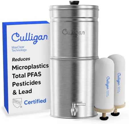 Culligan MaxClear Gravity Water Filter System - Microplastics, Lead & PFAS by CulliganWater