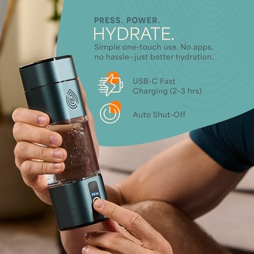 Lifepro HydroLife Hydrogen Water Generator Portable Bottle with SPE/PEM - Image 6