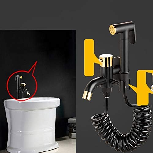 JSEIAJB Copper Toilet Hand Held Bidet Faucet Sprayer Bidet Set Sprayer Gun Toilet Spray for Bathroom Self Cleaning Shower - Image 2