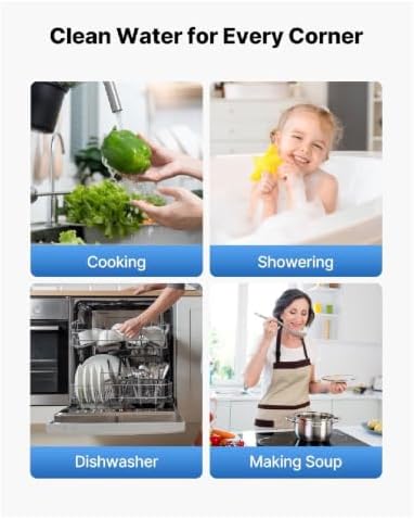 3-Stage Whole House Water Filtration System – Sediment, Chlorine & Odor Reduction - Image 2