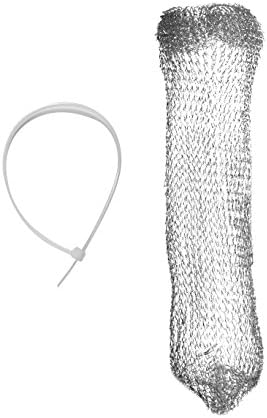 24 Premium Lint Traps with 24 Long Lasting Ties for Washing Machines By Scrub-It. Light Aluminum mesh Filter Won't Rust, Easy Installation,12 Pack (x2) - Image 2