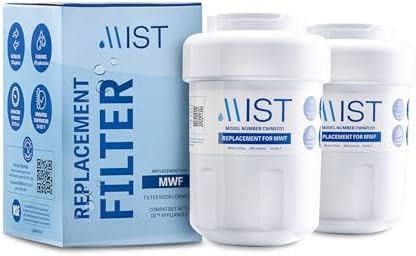 Mist MWF Water Filter, NSF 42, 2 Pack by MistWaterAirFilters