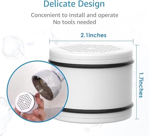 AQUA CREST WHR-140 Shower Filter, Replacement for Culligan® WHR-140 - Image 2