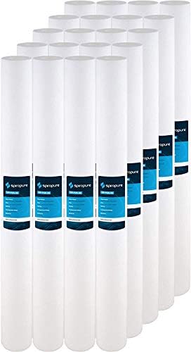 SpiroPure SP-P25-30 30x2.5 Sediment Water Filter SDC-25-3025 P25-30 20 Pack by SpiroPure